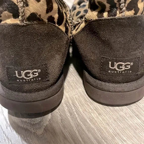Vintage UGG Australia Pony Hair Exotic Classic Short Boots