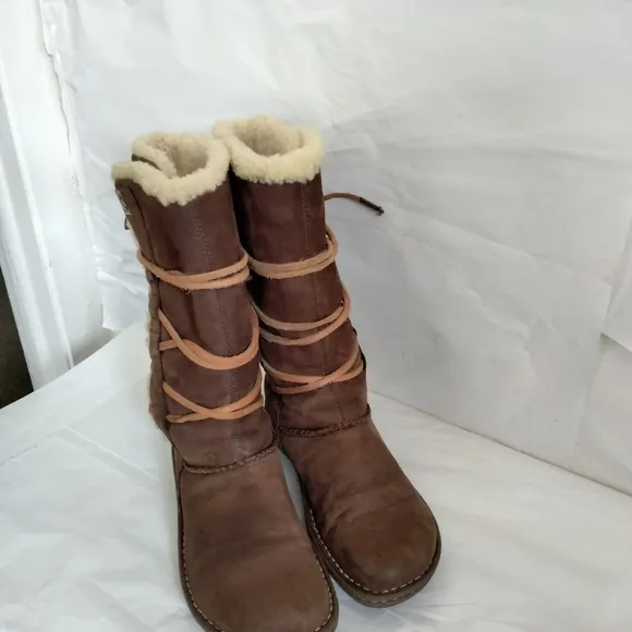 Vintage Ugg Catalina  BOOTS  8 Brown