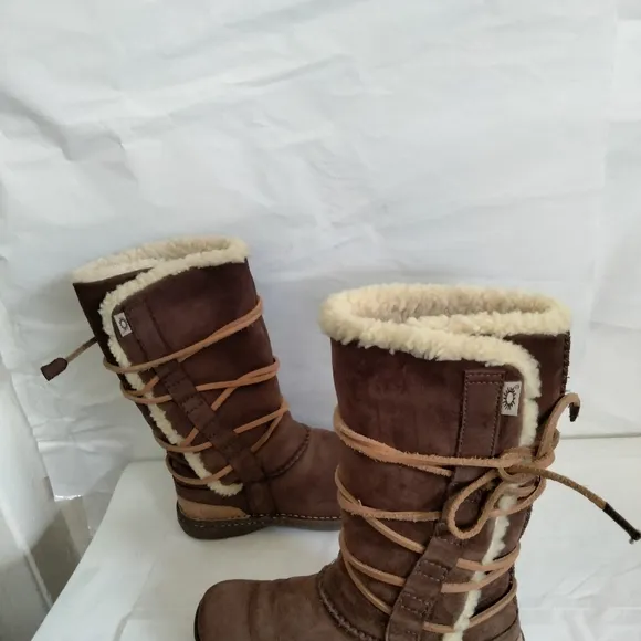 Vintage Ugg Catalina  BOOTS  8 Brown