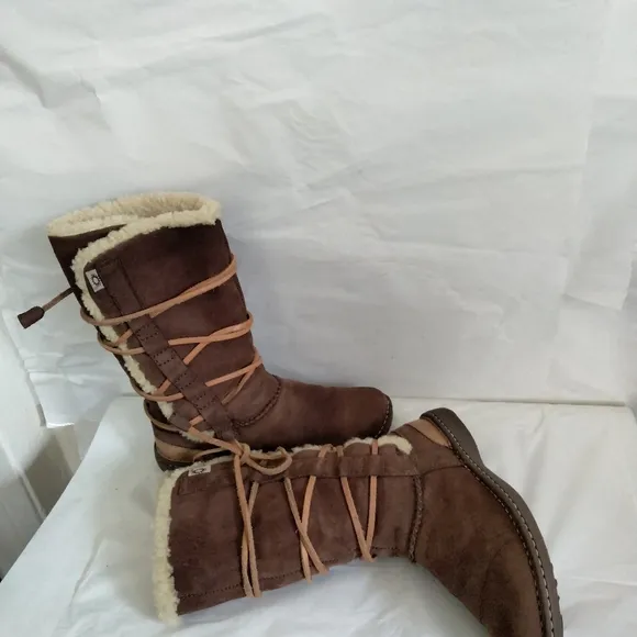 Vintage Ugg Catalina  BOOTS  8 Brown
