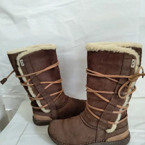Vintage Ugg Catalina  BOOTS  8 Brown