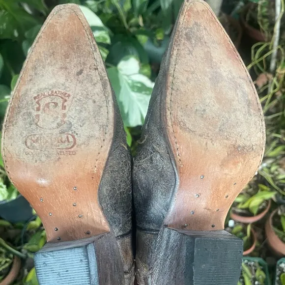 Vintage Western Cowboy Boots size 6 1/2