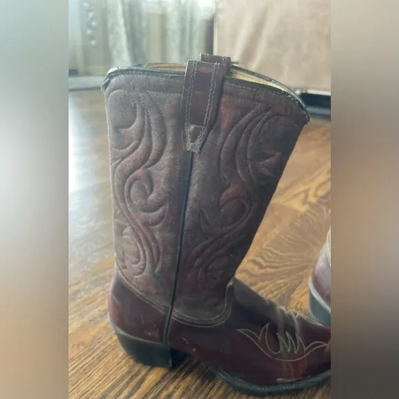 Vintage Western Cowboy Boots Size 6