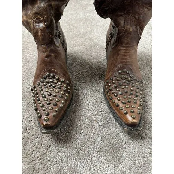 Vintage Women's Avangard Lane Womens cowboy boots, Made in‎ Mexico, size 9