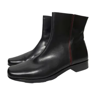 Vintage Y2K VIA SPIGA Italian Leather Square Toe Chukka Boot Mens Size 8.5