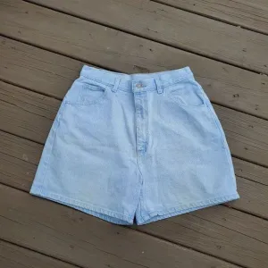 Vintage 90s y2k Lee High Rise Waisted Blue Jean Denim Mom Dad Shorts 12