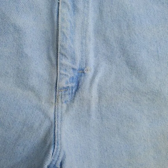Vintage 90s y2k Lee High Rise Waisted Blue Jean Denim Mom Dad Shorts 12