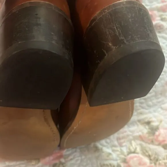 Vintage acme leather boots