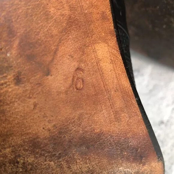 Vintage leather boots