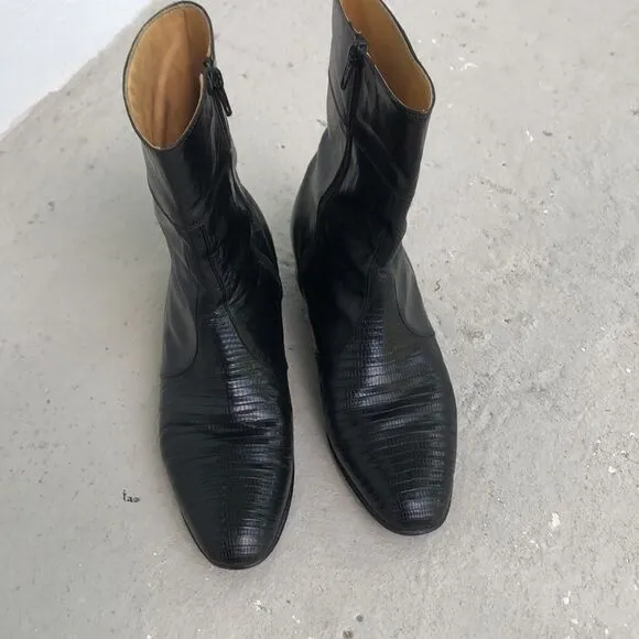 Vintage leather boots