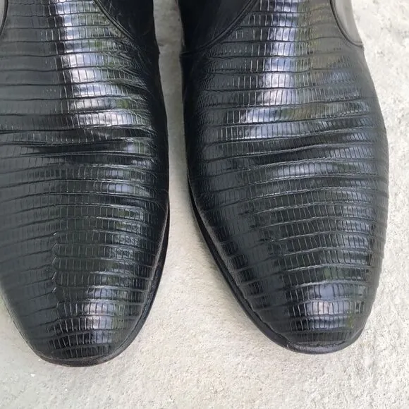 Vintage leather boots