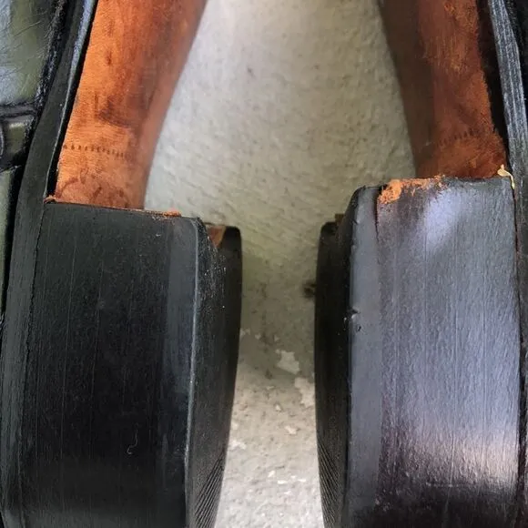 Vintage leather boots