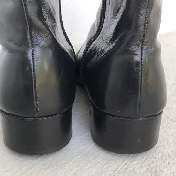 Vintage leather boots