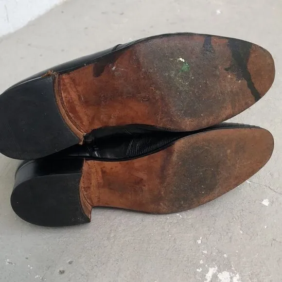 Vintage leather boots