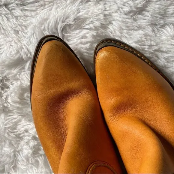 Vintage Zodiac Western Cowboy Boots Size 6.5 M