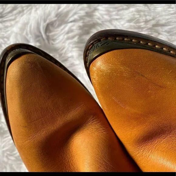Vintage Zodiac Western Cowboy Boots Size 6.5 M