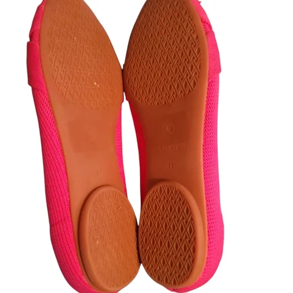 VIVAIA HOT PINK FLATS