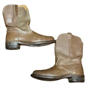 Vulcan Mens vintage leather boots size 8