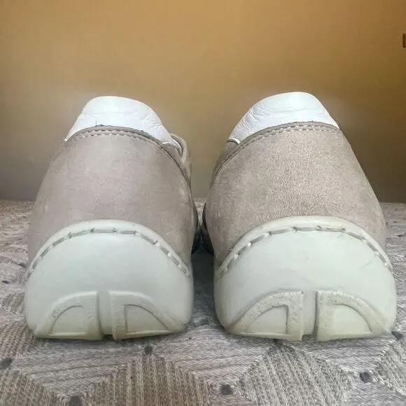 Waldlaufer Pro Aktiv Jasmine Beige  Leather Sneaker Shoes Tan Beige Women's 7.5