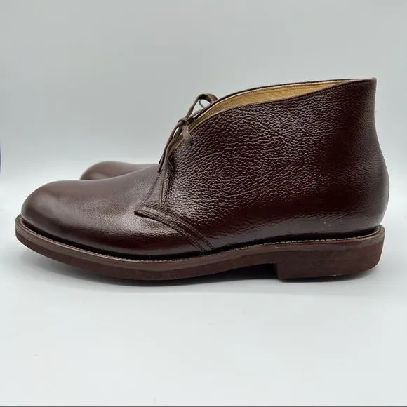 Wetherhold &amp; Metzger Allentown Reading Leather Brown Vintage Boots Men’s 7.5