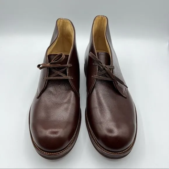 Wetherhold &amp; Metzger Allentown Reading Leather Brown Vintage Boots Men’s 7.5