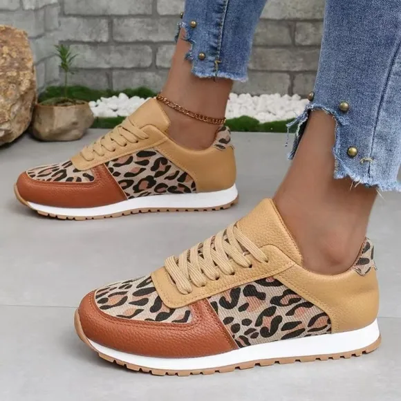 White Tie and Fly Printed Sneakers