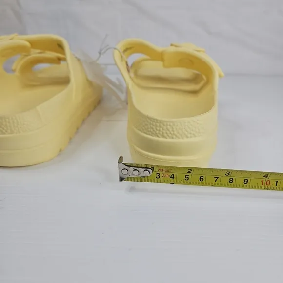 Wild Fable Platform Ecofoam sandals Vegan Lemon Elegant Women Sandals Size 6