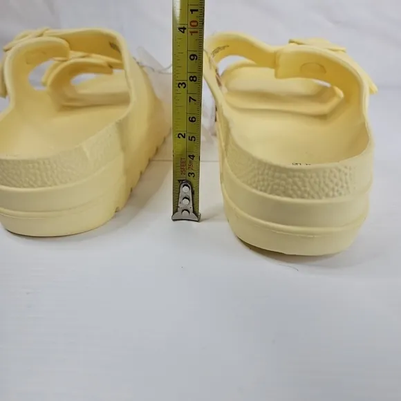 Wild Fable Platform Ecofoam sandals Vegan Lemon Elegant Women Sandals Size 6