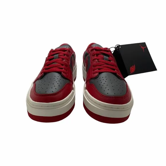 🤩WMNS Air Jordan 1 Elevate Low Dark Grey Red 9 DH7004-006 Shoe Sneaker Trainer