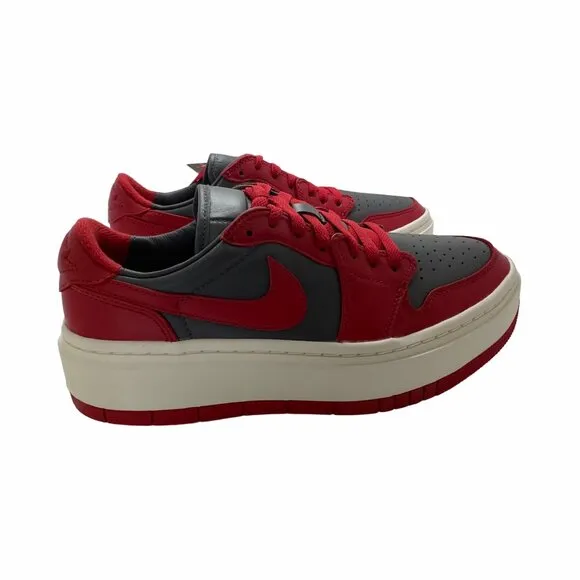 🤩WMNS Air Jordan 1 Elevate Low Dark Grey Red 9 DH7004-006 Shoe Sneaker Trainer