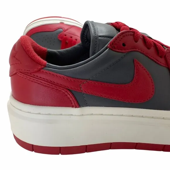 🤩WMNS Air Jordan 1 Elevate Low Dark Grey Red 9 DH7004-006 Shoe Sneaker Trainer