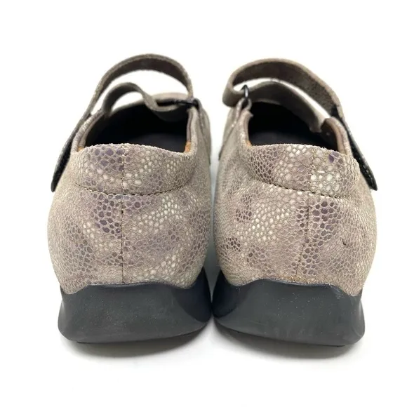 Wolky Passion Beige Python Print shoes