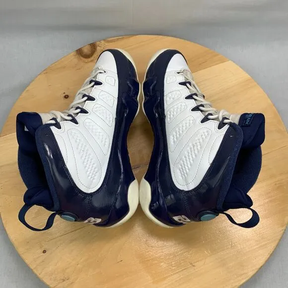 Womens 7.5 / 6Y - Nike Air Jordan Retro 9 Shoes Pearl Blue UNC Sneaker