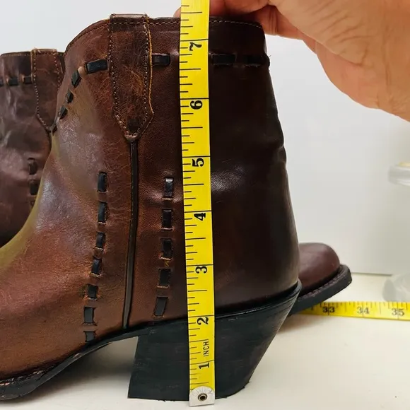 WOMEN'S ANAHI BUCKSTITCH TONY LAMA BOOTS Sz 8.5