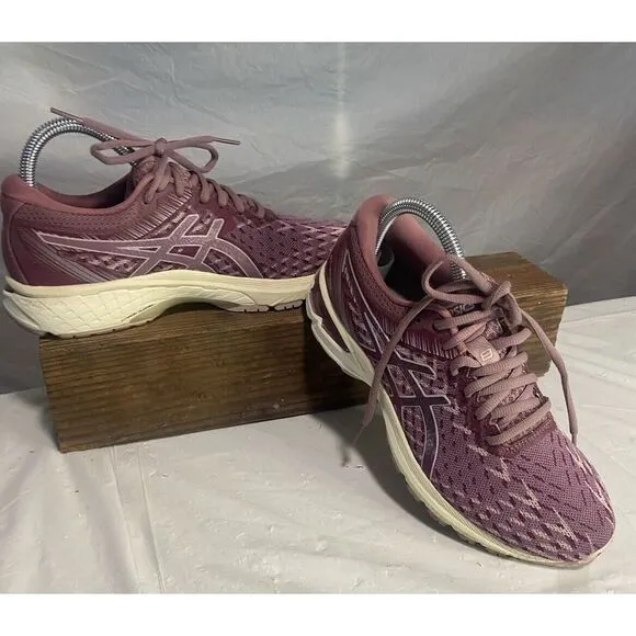Women's‎ Ascis GT-2000 8 Knit Watershed Rose/White Running Shoe- Size 7.5