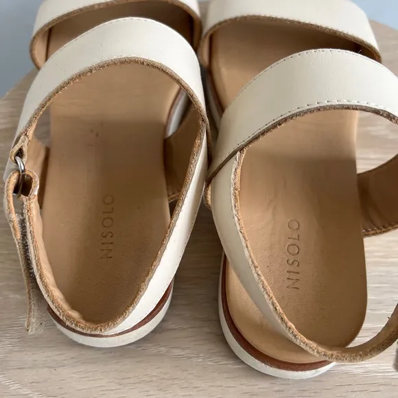 Women's Nisolo Sandals Cream Color