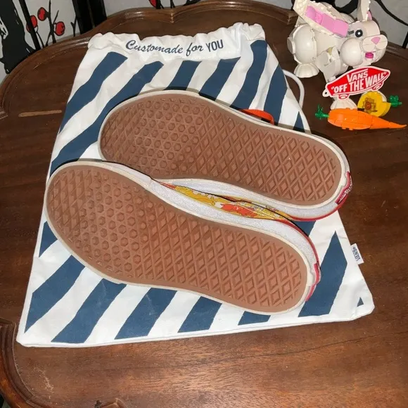 Womens Size 7.5 Vans Platform Customs Aries Year of the Tiger Shoes