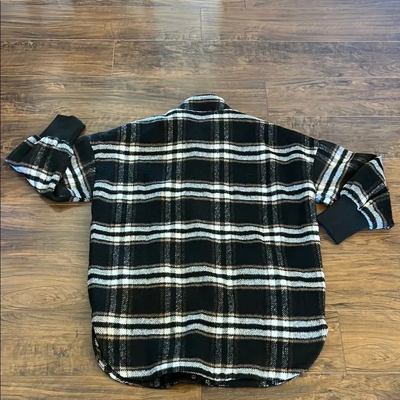 Women’s Steve Madden Wool &amp; Cotton Black Coat