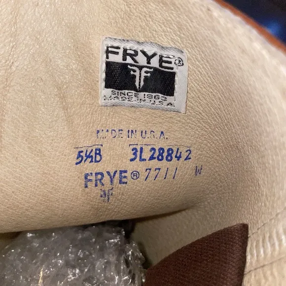 Women's Vintage FRYE Boots, 3 1/2&quot; Heels, Made in USA, Size‎ 5.5