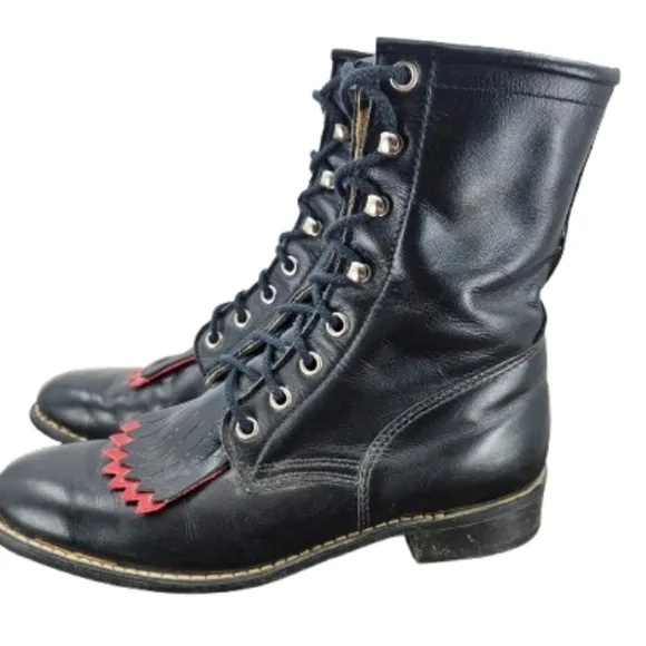 Women's Vintage Leather Boots USA