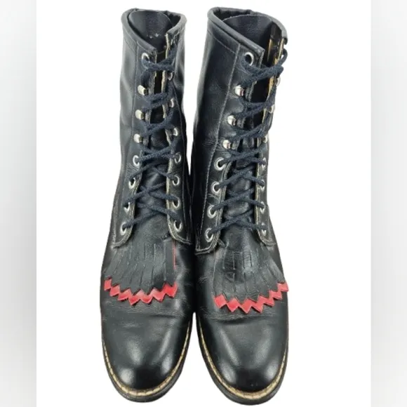 Women's Vintage Leather Boots USA