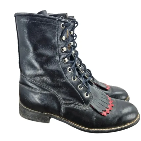 Women's Vintage Leather Boots USA
