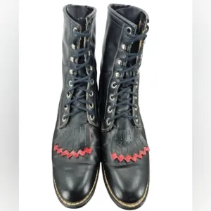 Women's Vintage Leather Boots USA