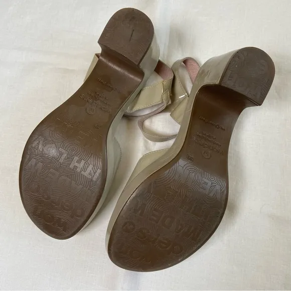WONDERS Patent Leather Platform Sandals