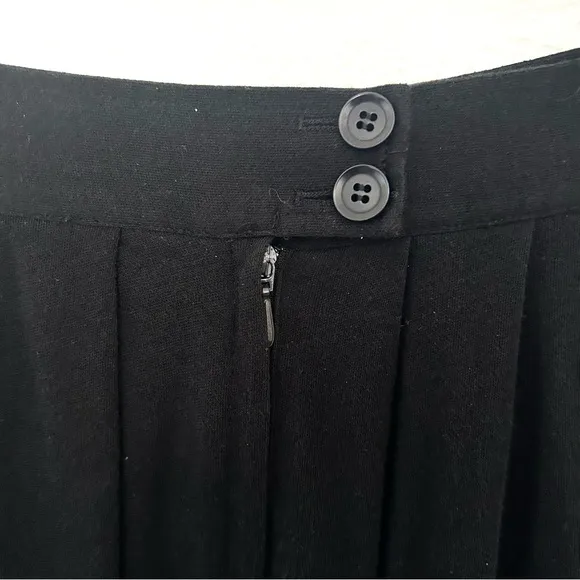 Y-3 Yohji Yamamoto Adidas Maxi Skirt Logo Flap Pocket Cotton Black Size XS
