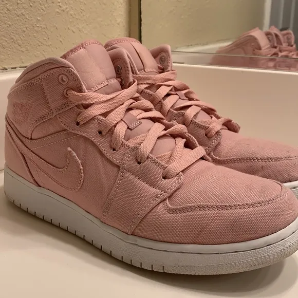 YOUTH Air Jordan 1 Retro Mid GS ‘Pink’