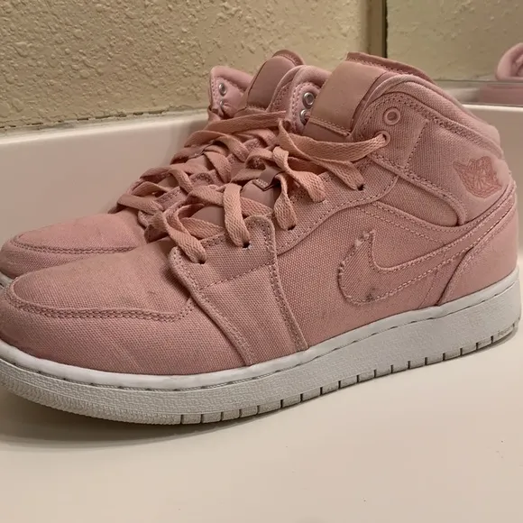 YOUTH Air Jordan 1 Retro Mid GS ‘Pink’