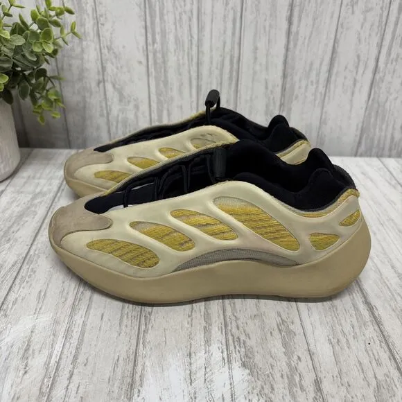 Youth Size 2 Adidas Yeezy 700 Safflower Sneakers