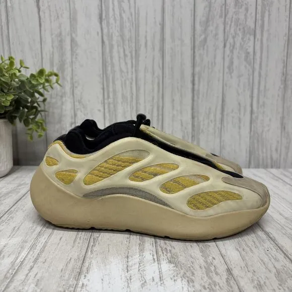 Youth Size 2 Adidas Yeezy 700 Safflower Sneakers