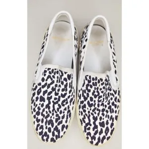 YSL Saint Laurent Babycat slip-on Sneakers Shoes  Womens 37.5 US-7.5